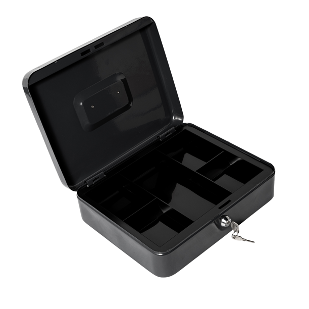 kasetka na pieniądze z przegrodami